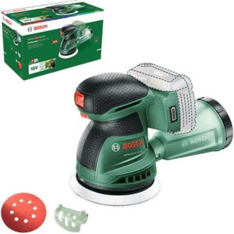 Bosch – Ponceuse excentrique sans fil 18V – Moteur puissant pour ponçage bois et plâtre – Technologie Syneon pour performance optimale