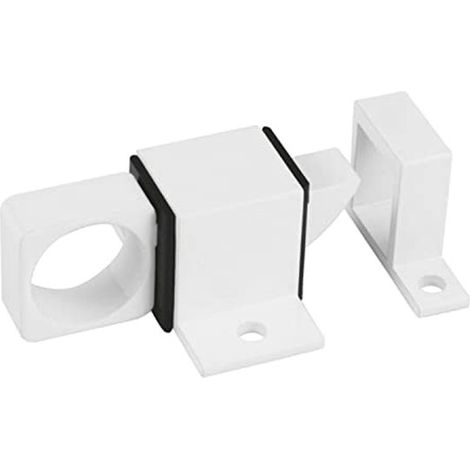 Pestillo de ventana de aluminio - Cierre horizontal y vertical - 22 x 40 mm - Tornillos incluidos (1/5)