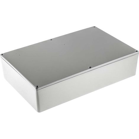Boîtier RS PRO en Fonte d'aluminium, 275 x 175 x 65.5mm, Gris, Blindé ( Prix pour 1 ) (1/2)