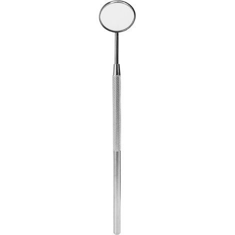 Espejo redondo para extensiones de pestañas, accesorios y suministros para extensiones de pestañas, espejo de acero inoxidable.
