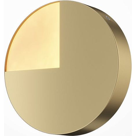 Applique murale moderne à cadran doré ⌀18,4 cm LAUREL (1/3)