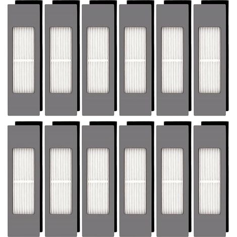 VORNE (12 Stück) N10 HEPA-Filter für Ecovacs DEEBOT OZMO N10 N10 Plus 920 950 T8 AIVI Max T9 T5 N5 N7 N8+ N8 Pro Plus Saugroboter (1/5)