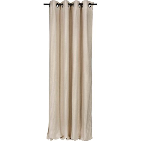 ESPRIT rideau à œillets FUN - 1 pièce 140x250 cm, beige