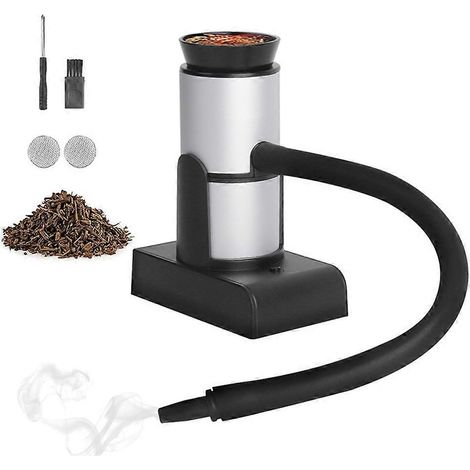 Ensemble fumoir portable pour cuisine, boissons, aliments et cocktails, idéal pour le camping, les barbecues, les pique-niques et les fumoirs.