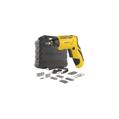 Cacciavite elettrico Powerplus powx00406 4V 47 accessori