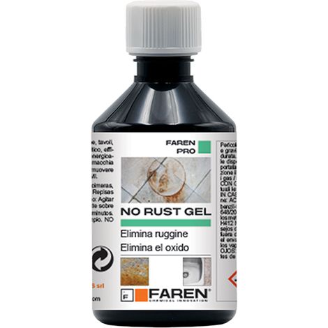 Desincrustante para superficies de piedra sin óxido Gel Faren 250ml - Faren
