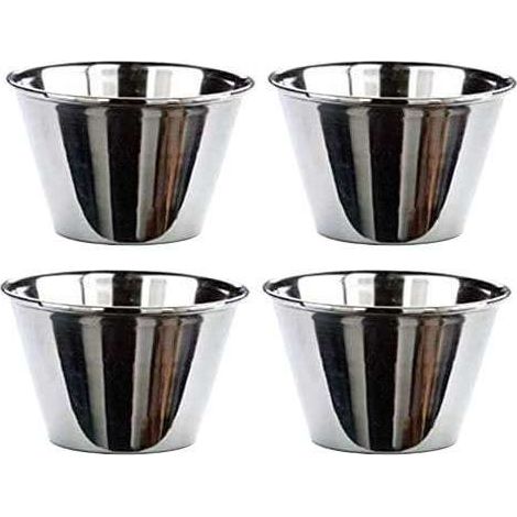 Stampo Budino Inox Pz 4 Delicia Tescoma