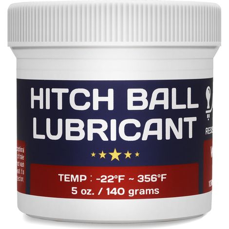Graisse Imperméable pour Boule d'Attelage avec 140g, Réduit Friction, Usure et Bruit pour Boules d'Attelage, Pivots, Verrous et Crics (1/5)