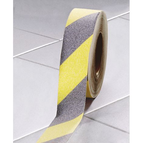 COBA Europe GF010702 Ruban adhésif antidérapant noir/jaune 50 mm COBA Europe (L x l) 18.3 m x 50 mm (1/5)