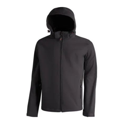 Giacca da lavoro Softshell KYRA - Nero, confezione da 10 - XL