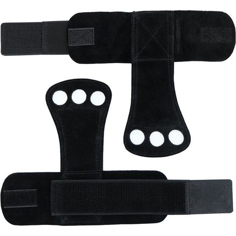 Poignées de musculation et d'entraînement croisé ouvertes avec protection de la paume et support du poignet pour kettlebells de fitness (1/5)