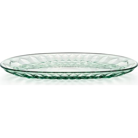 GUZZINI Vassoio Tondo Ovale Vanity Bio-Based D 36 Cm Verde (1/5)