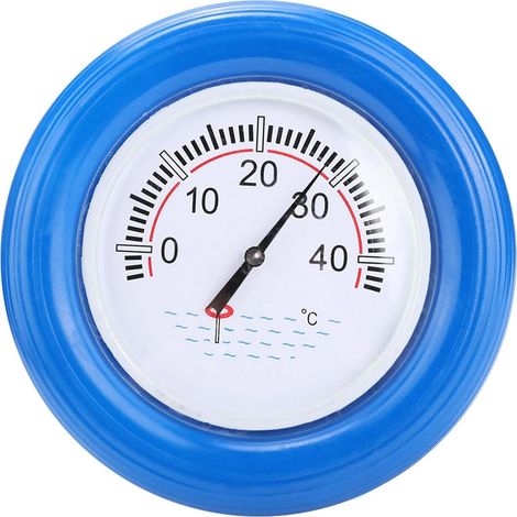 Thermomètre de Piscine Flottant, Conception à Corde Suspendue, Facile à Utiliser, Compteur de Température de L'eau pour, Intérieur et Extérieur (1/5)