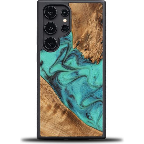 Bewood Einzigartige Hülle für Samsung Galaxy S24 Ultra - Türkis (1/3)