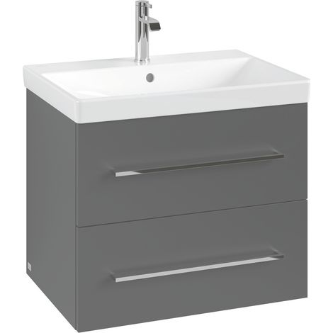 Villeroy & Boch Avento Waschtischunterschrank, 2 Auszüge,