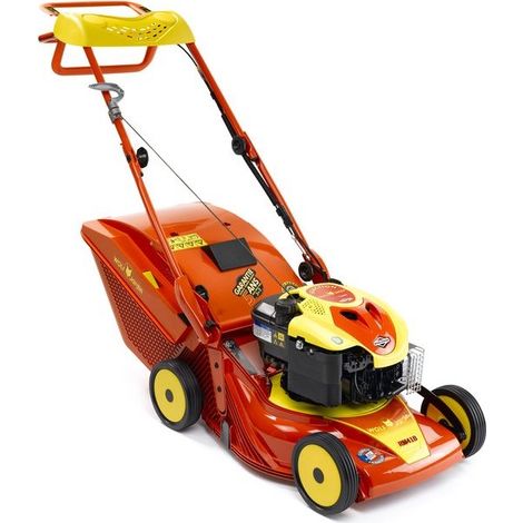 Outils Wolf – Tondeuse thermique 41cm RM41B – Moteur 163cm³ – Autotractée – Bac 50L – Mulching 3 en 1 – Guidon réglable (1/5)