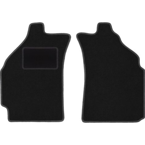 Tapis avant noirs pour : Chevrolet Matiz à hayon (2004-2009) (1/5)