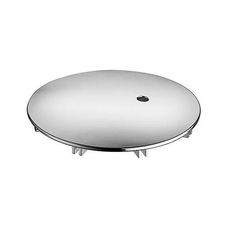 Plateau pour bonde de douche 120mm – Forme ronde – Finition métal chromé – Pour douche et salle de bain – Pièce détachée vidage - AD45051