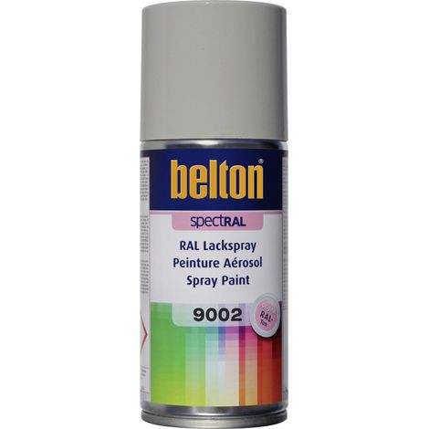 belton SpectRAL Lackspray 150 ml grauweiß hochglänzend Sprühlack Buntlack