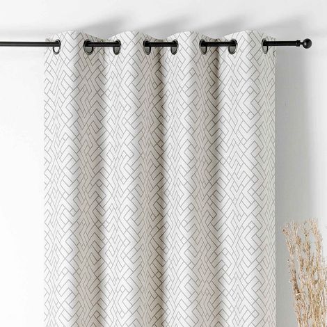 Rideau Thermiques Isolant "Artica" - 140x240cm - Lin (1/5)