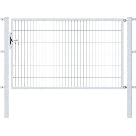 ALBERTS Einzeltor Flexo, feuerverzinkt, lichte BxH2000x1200, PF80x80/1900mm (1/3)