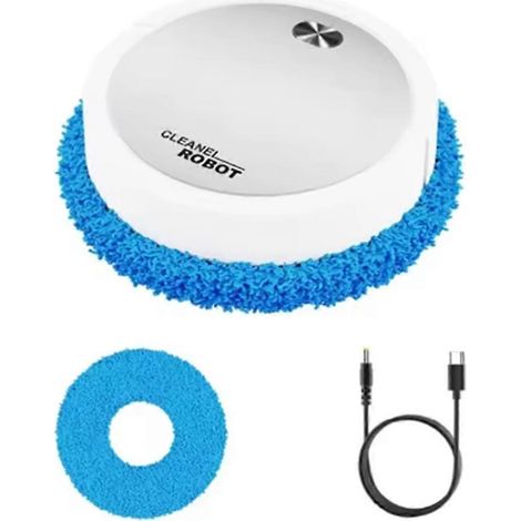 Intelligent floor mopping robots wet et dry mopping machine portable rechargeable nettoyage machine blanc (1/5)