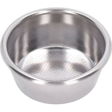 Filtre Cafetière Portafilter 54mm 2 Portions en Acier Inoxydable Poreux Résistant (1/5)
