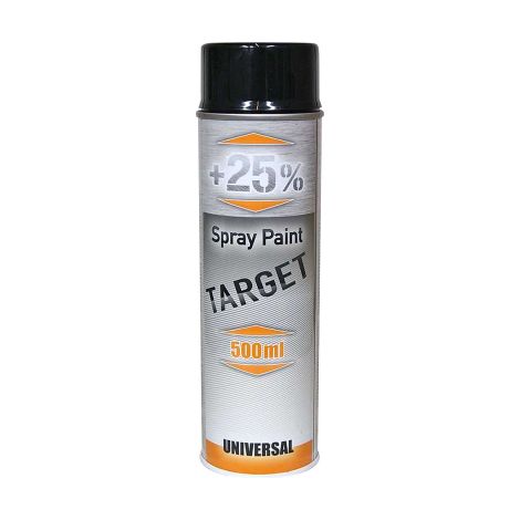 Target Vernice Spray - Nero Opaco - 500 ml (1/2)