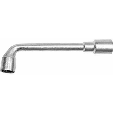 TOYA 54760, llave fija de estrella de 205 mm, fabricada en acero, ideal para apretar y aflojar tuercas, duradera y resistente, 1 pieza