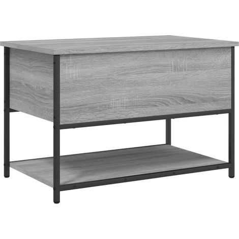 Maison Exclusive - Panca Portaoggetti Grigio Sonoma 70x42,5x47cm Legno Multistrato