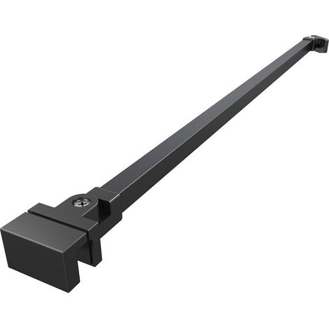 Swiss Aqua Technologies Walk-in Brazo de montaje para mampara de ducha 120 cm, Negro (ZAV3C)