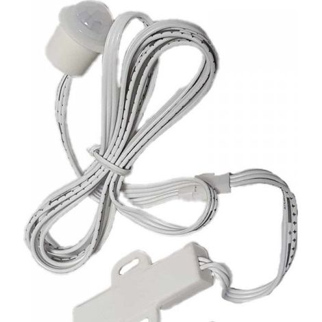Sensore Di Movimento PIR 12V 24V 4A Da Incasso per Strip Striscia Barra LED Raggio di Rilevamento fino 2m