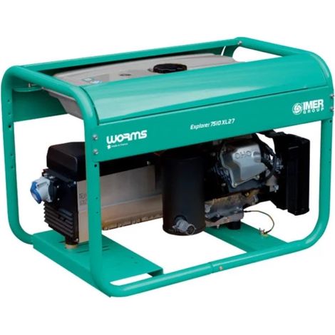 Groupe électrogène 7 kW WORMS démarrage automatique ATS (1/3)