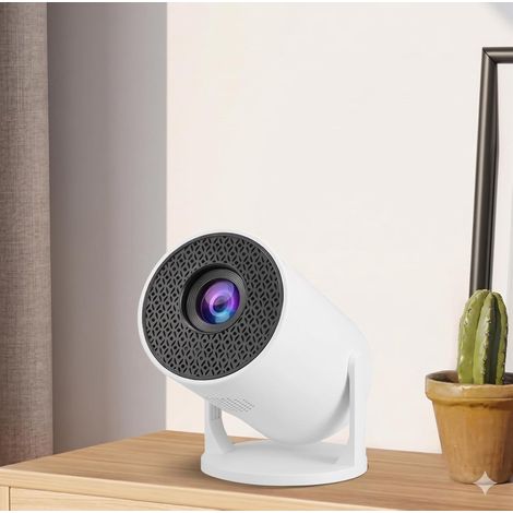 Mini projecteurs - Projecteurs pour chambre - Projecteurs portables pour pièces sombres - HD 1080p - Compatibles Wi-Fi et Bluetooth - Compatibles Smart TV