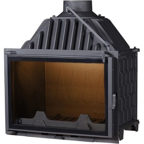 Insert cheminée Charlotte - noir 13kW (1/2)