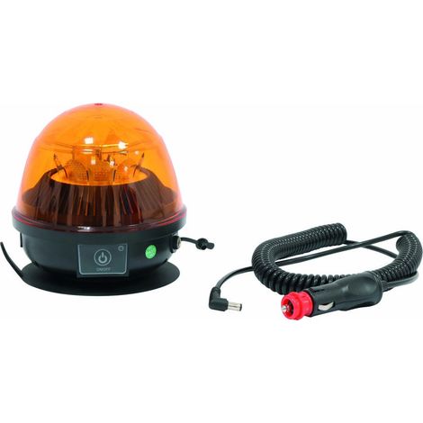 LED-Rundumleuchte auf Batterie 7,4V 2600mAh Magnetbasis SODIFLASH - 16378
