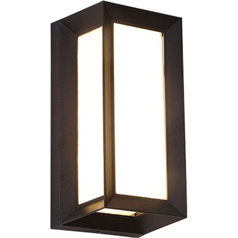 EASYCOMFORT Applique Murale LED Extérieure, MICUTU Lampe Exterieur Mural, IP65 Etanche Lumiere Murale LED, pour Cour, Jardin, Terrasse, Proche Mur Pathway, Patio, Villa, Couloir (18W, Blanc Chaud) (1/5)