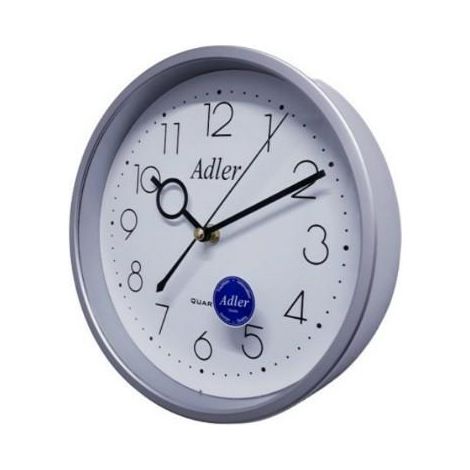 MA-17 silberne Wanduhr