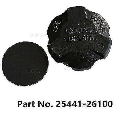 Bouchon de réservoir de liquide de refroidissement pour Accent Getz H-1 Starex H1 I10 I20 I30 I40 IX20 Ix55 Veloster Powerful Matrix Lavita 254412610012121 OS (1/5)