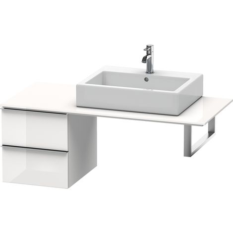 Duravit Happy D.2 Base armadio per console Happy D.2 6841, 400mm, 2 cassettiera, Colore (anteriore/corpo): quercia cashmere impiallacciato in vero legno - H2684101111 (1/2)