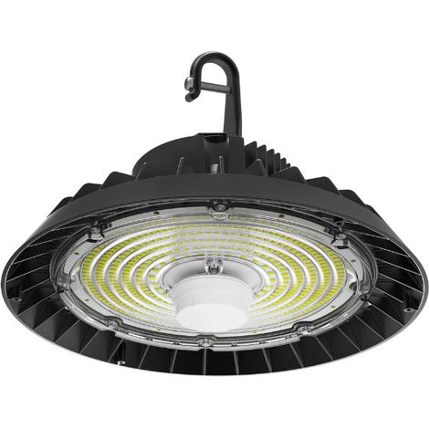 Supension Industrielle UFO IP65 Dimmable 150W-200W-250W 187lm/W avec détecteur de mouvement - Blanc Froid - SILUMEN (1/5)