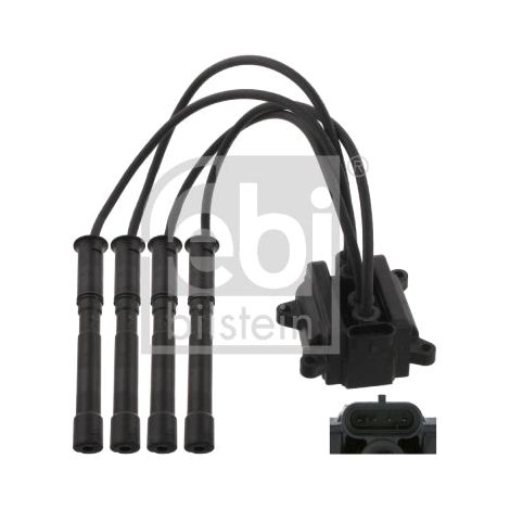 Bobine d'allumage FEBI BILSTEIN 26496 DACIA 82 00 360 911 (1/2)