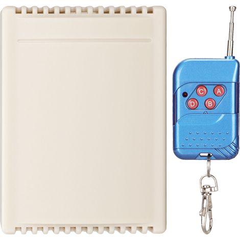 Télécommande 5V 20A 433MHz 4 canaux sans fil pour verrou électronique et fenêtre (1/5)