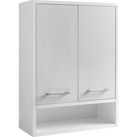 Pensile Multiuso Colavene Domestica Doppia Anta 50x22x70 Bianco - DP5022B (1/5)