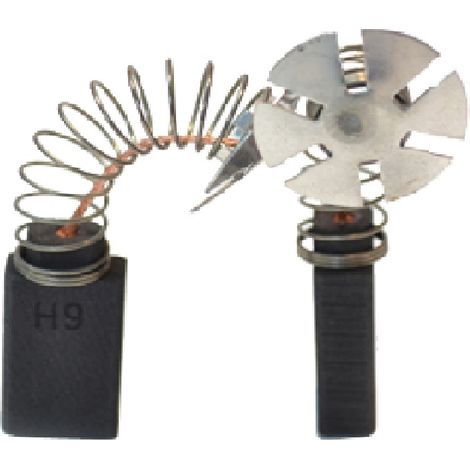Outdoor Power Sport 3634 Jeu de 2 Charbons 1311 adaptable pour AEG Atlas Copco 8 x 16 x 25 mm