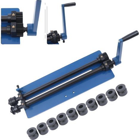 Perlenwalze, Stahlkonstruktion, präzises Formen, Blau (1/2)