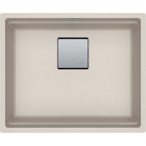 Evier Franke Kubus 2.0 Fragranit+ KNG110-52 - Café Crème - Vidage : Automatique