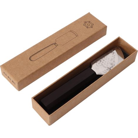 Couteau à Découper en Cuir, Couteau en Cuir Manche en Bois Métal Robuste Haute Netteté Couteau De Travail en Cuir Largement Utilisé pour Couper Le Parage (1/5)