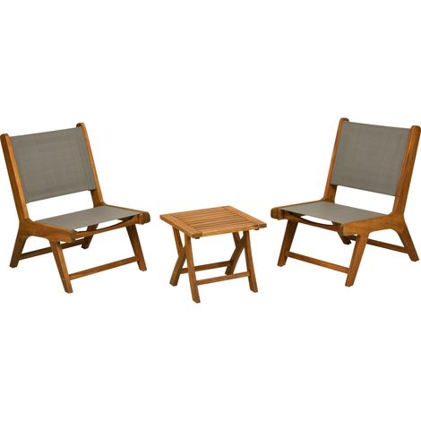 Gartenmöbelset, Tisch und Stühle