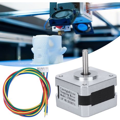 Moteur pas à pas 17HS2408 à 4 fils, accessoire pour imprimante 3D (1/5)